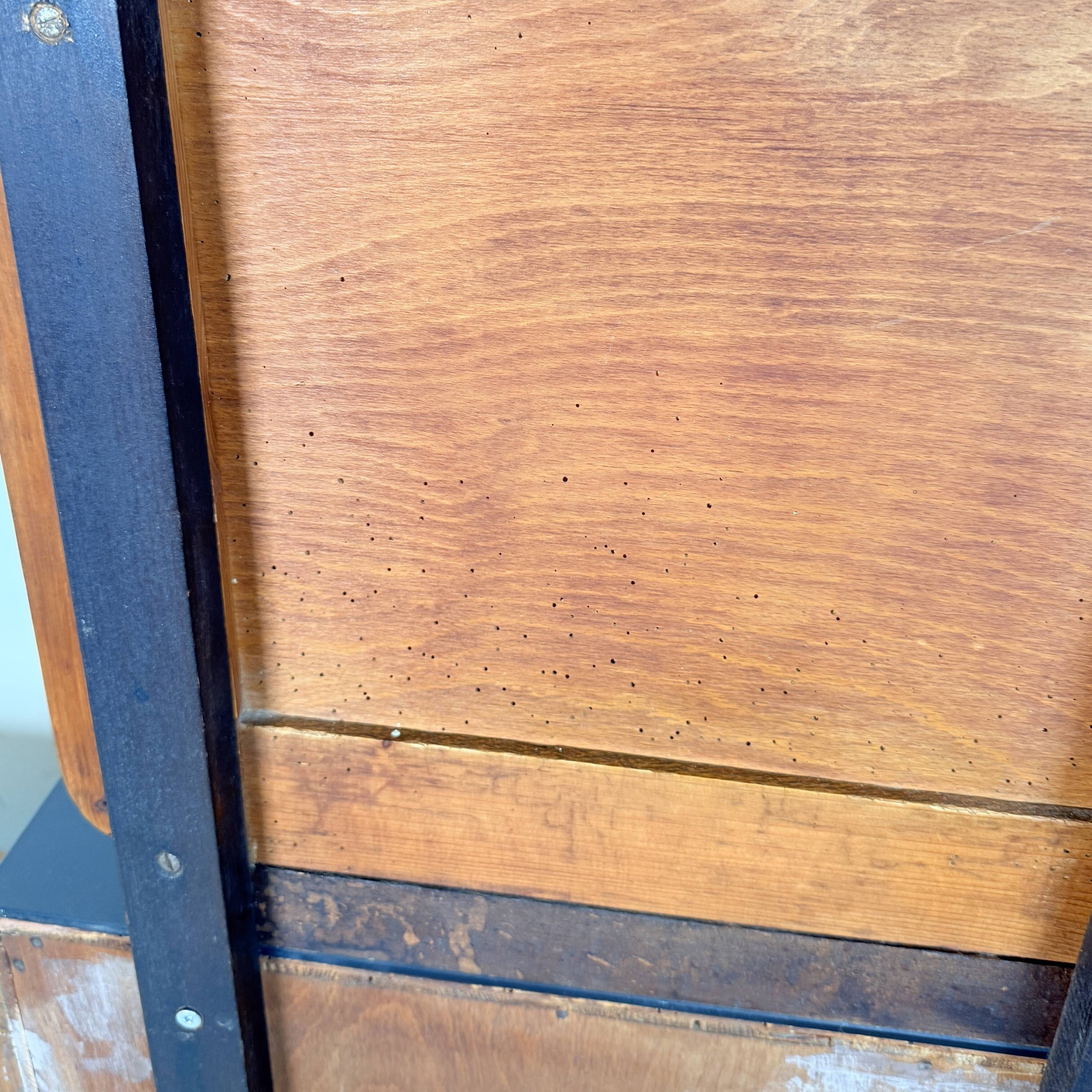 Vintage UP Závody Burl Walnut Dressing Table by Jindřich Halabala, 1957