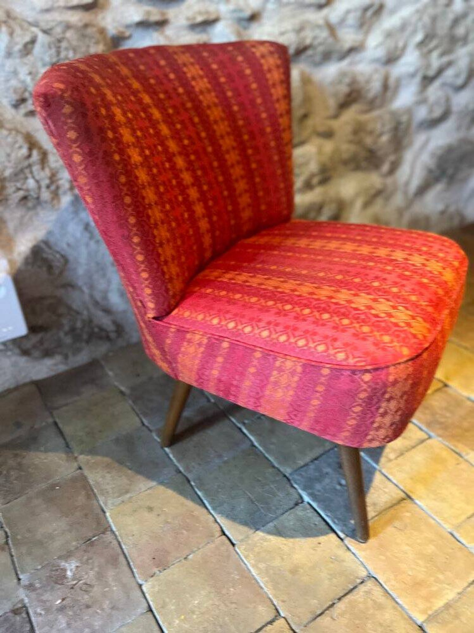 Pair of Scandinavian armchairs 1950/60 Mobelstoff - Kemtau