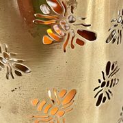 PHOTOPHORE aux Abeilles LAITON