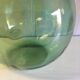 Demijohn 40L in green glass