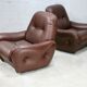Pair of "space age" armchairs. Circa 1970