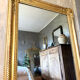 Miroir ancien doré époque début XIXème