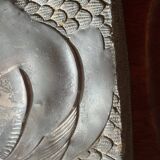 Vintage salmon serving tray