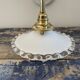 Vintage wall lamp in white opaline electrified to nine
