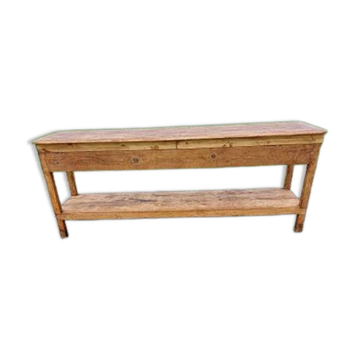 Pine draper's table