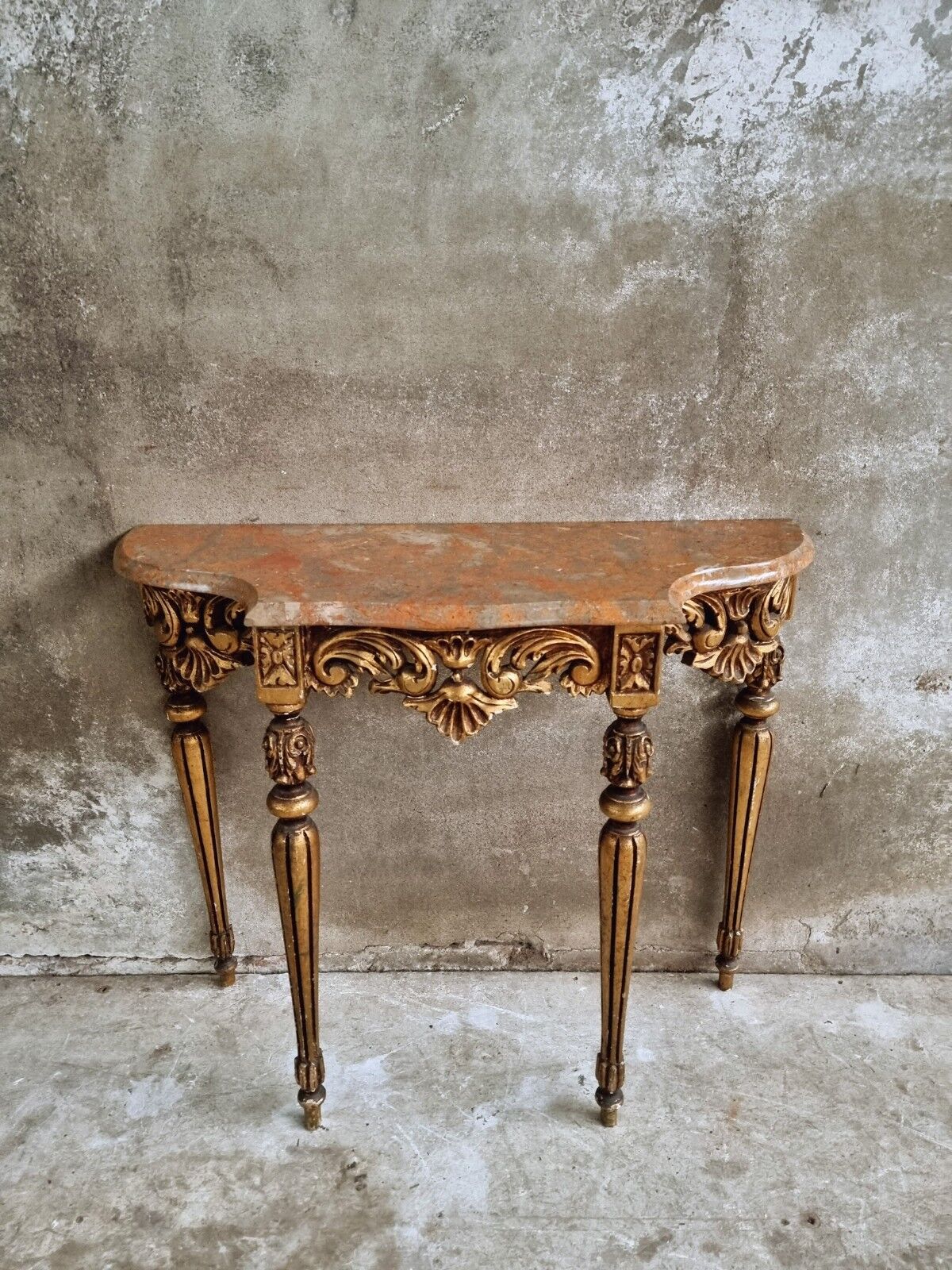 Old console table Louis XV style