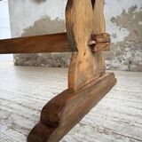 Monastery-style farmhouse table, pine, 210cm