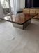 Table basse bar loupe d’orme et miroirs roche bobois