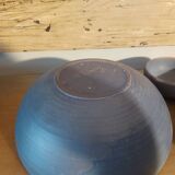 Set of 9 ceramics 60, 70'S, Jean Pierre Gasnier, Salad bowl and cups