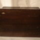 Antique table cabinet in solid mahogany XXth