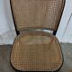 Wooden and cane chair