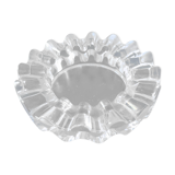Cendrier en verre gondolé