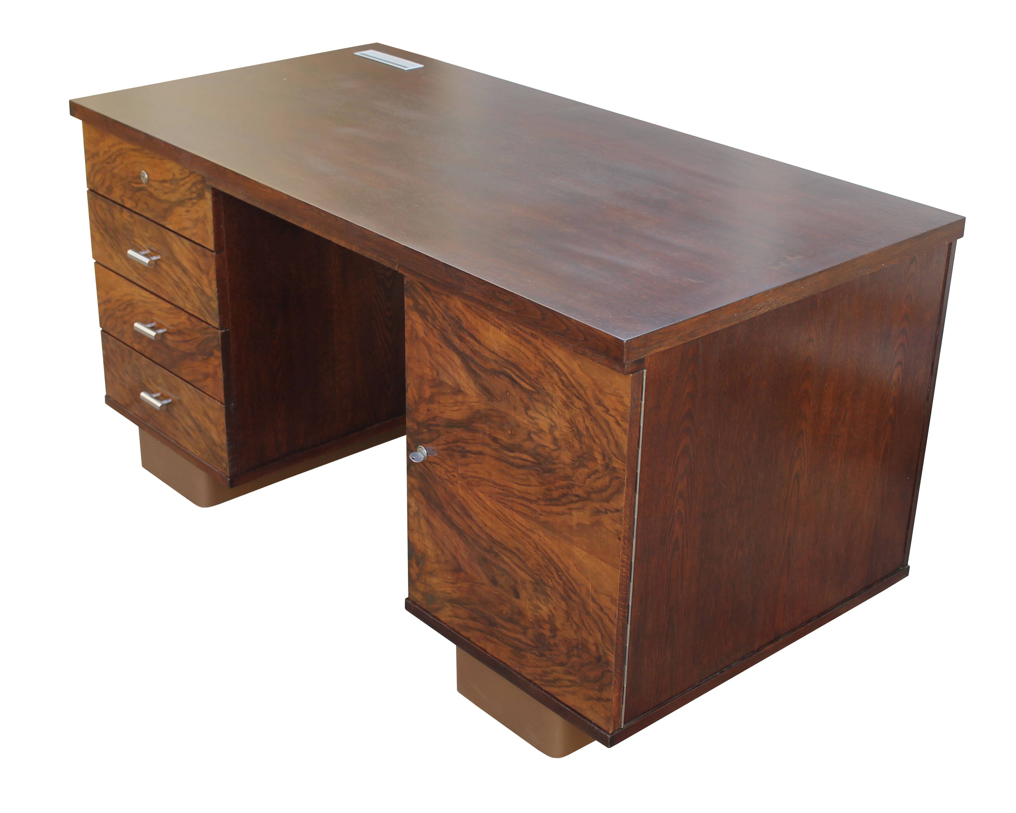 1930's Modernist Desk by Jindrich Halabala for UP Brno