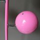 Vintage floor lamp 'intense pink'