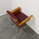Chaise avec accoudoirs (pivotante), années 1970
