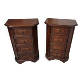 Set of 2 Chest of Drawers with 4 drawers