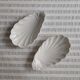 Paire de coupelles en forme de coquillage