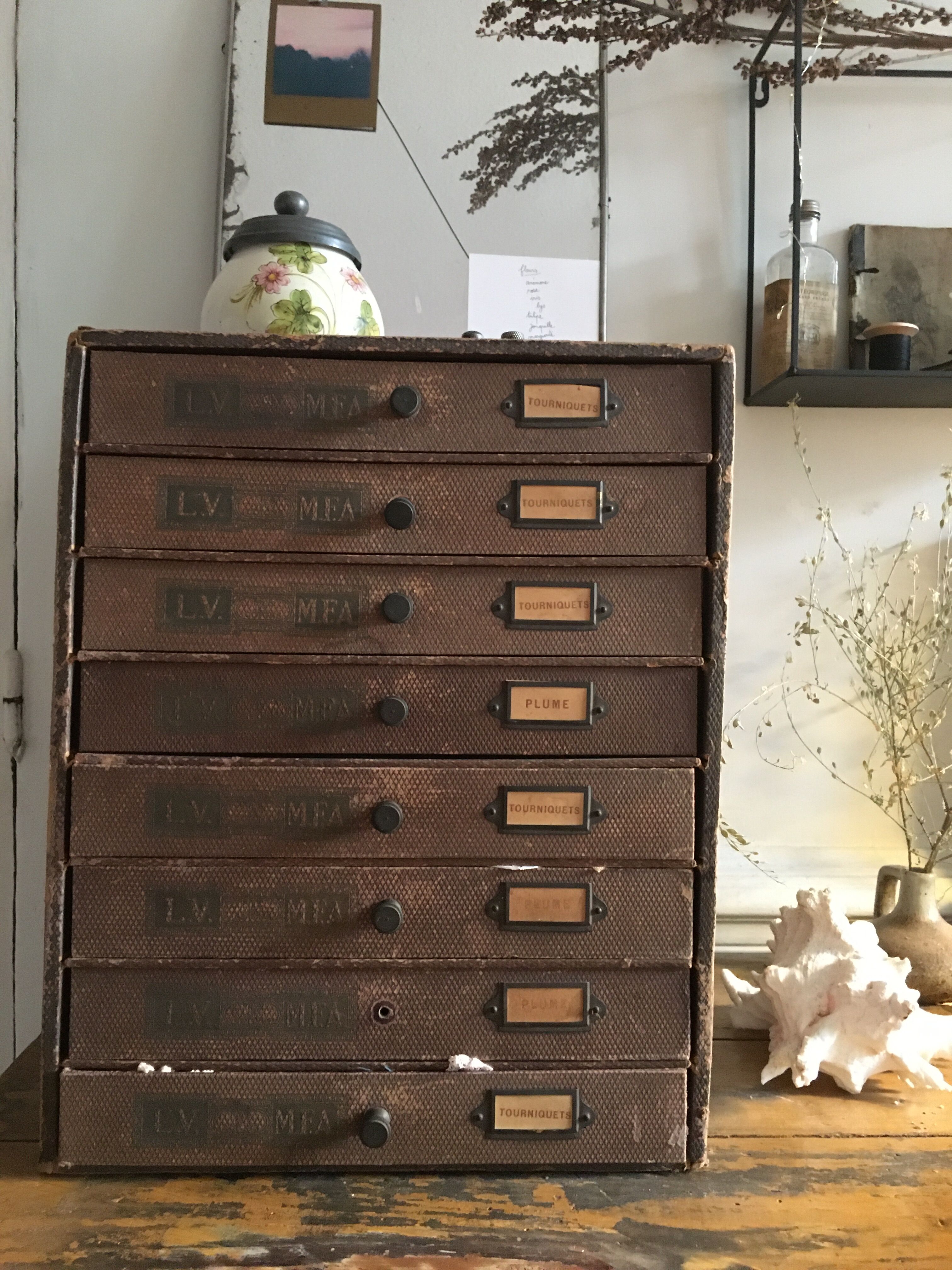 Former haberdashery display