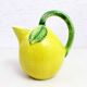 Vintage lemon pitcher Ascona