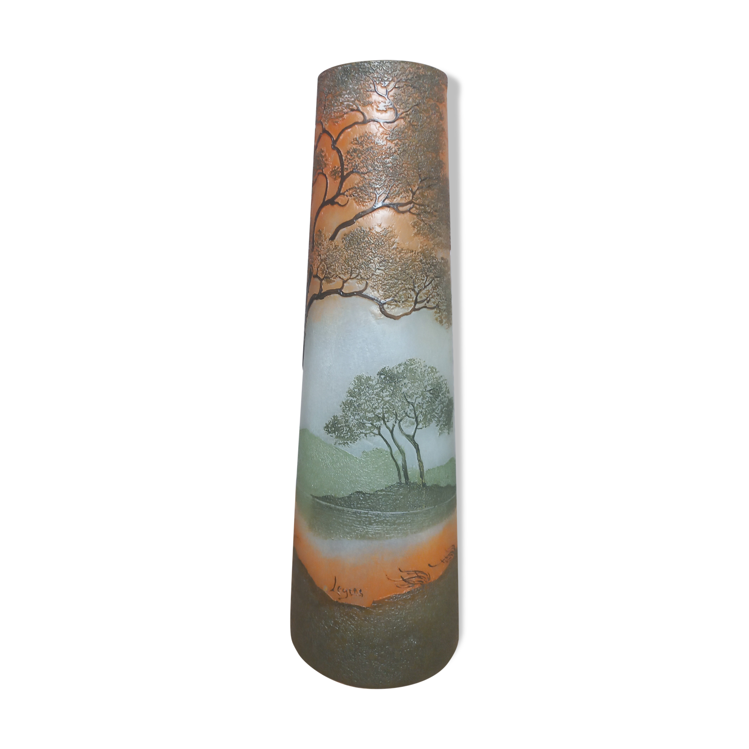 Legras Art Nouveau Vase 1900