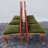 Set of 6 mahogany chairs