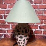 Ceramic lamp signed D