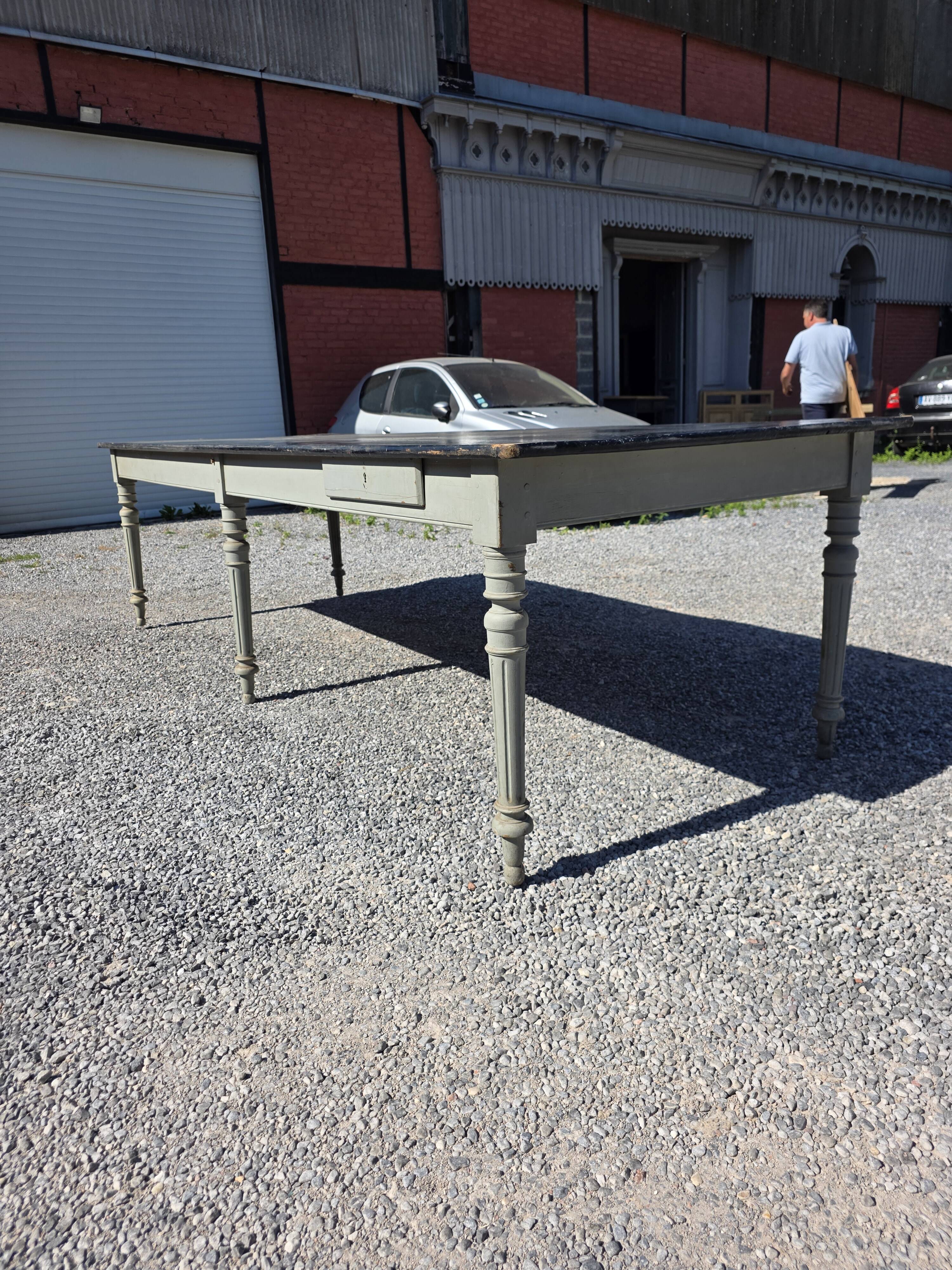 Old farmhouse table, 300 × 108cm