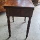 TABLE A JEUX EN ACAJOU ECRITOIRE BUREAU