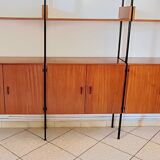 vintage Scandinavian teak bookcase