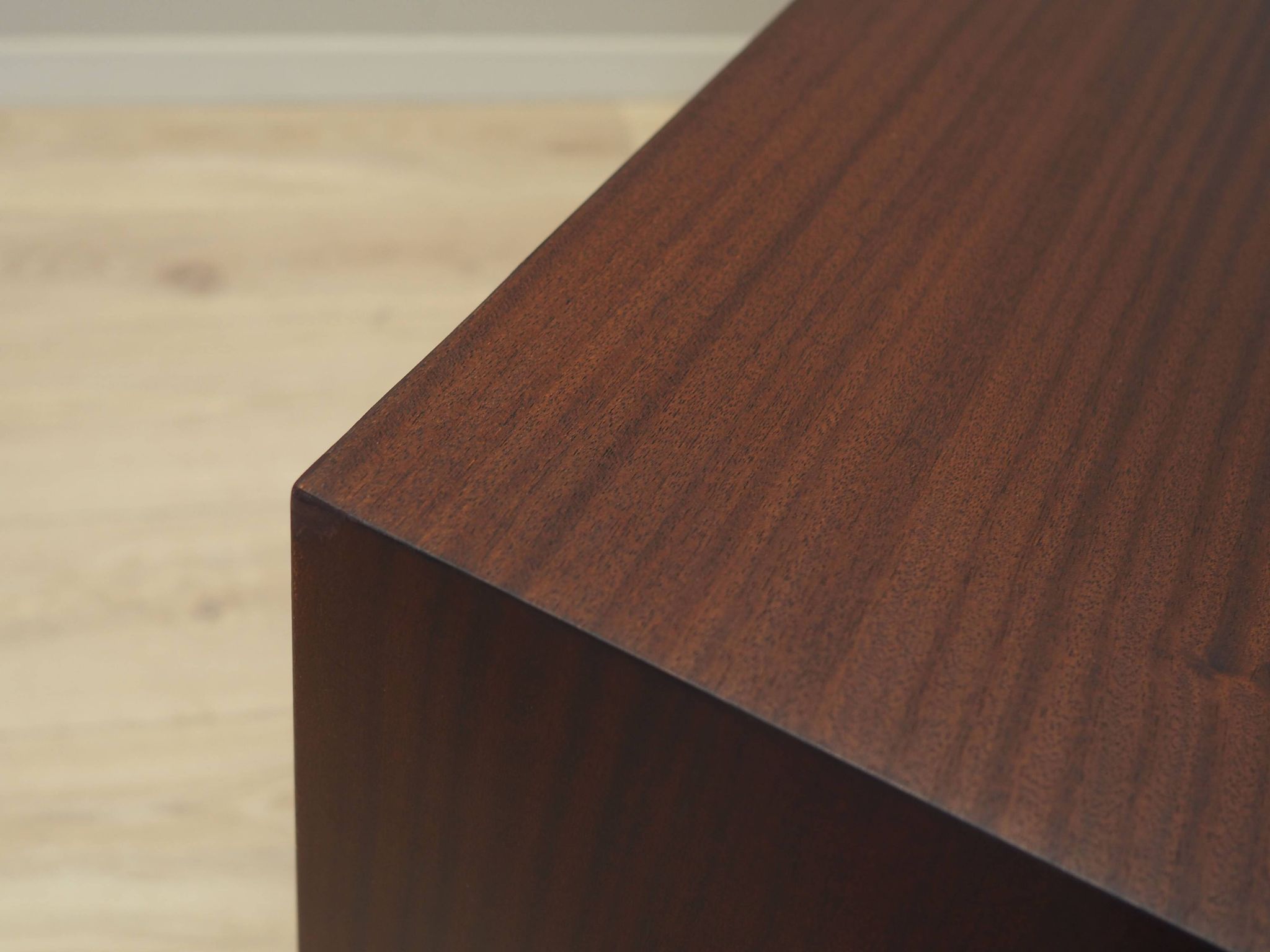Commode en acajou, design danois, années 1970, éditeur : Omann Jun