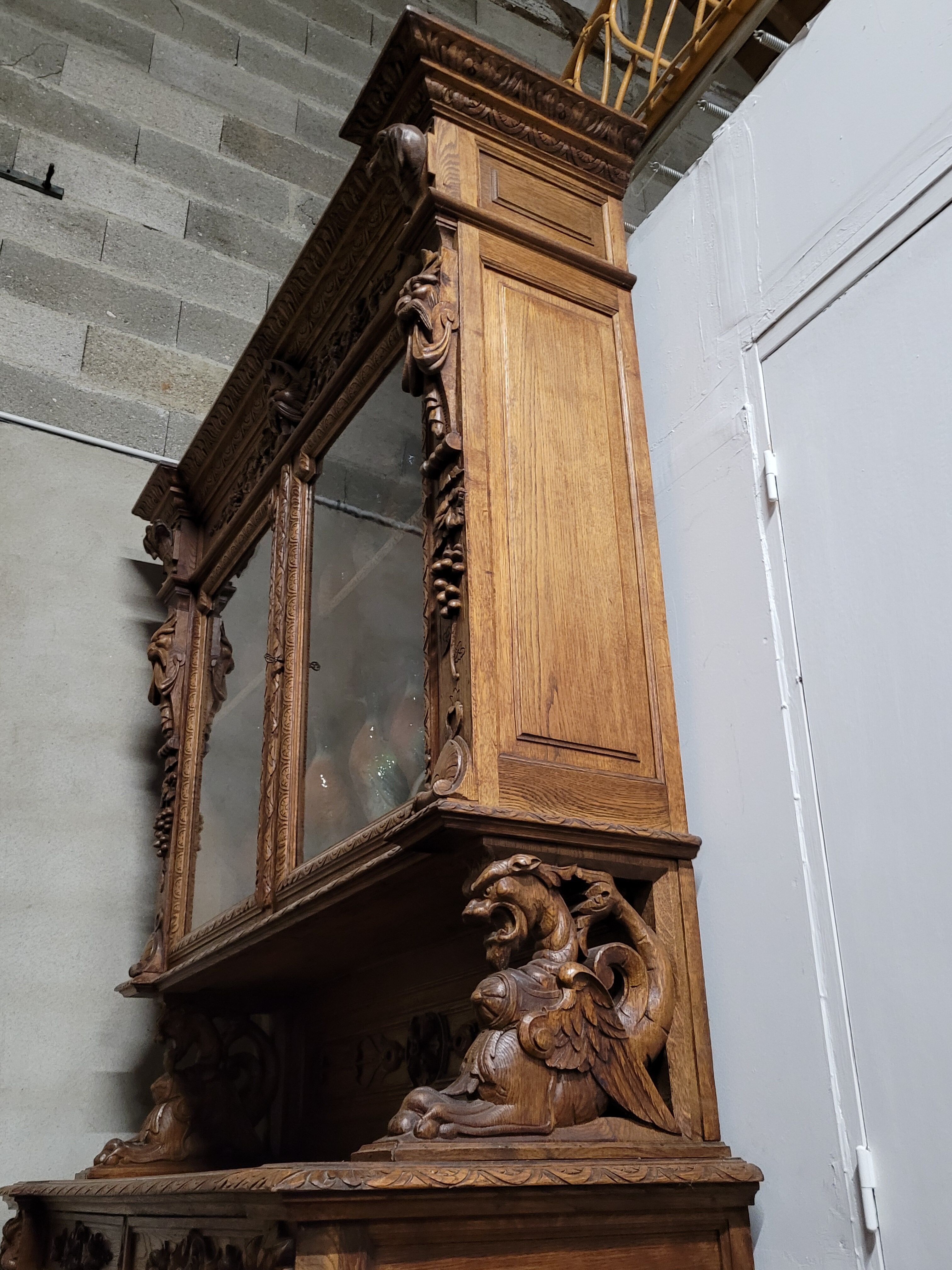 Buffet de chasse style Henri II époque Napoléon iii