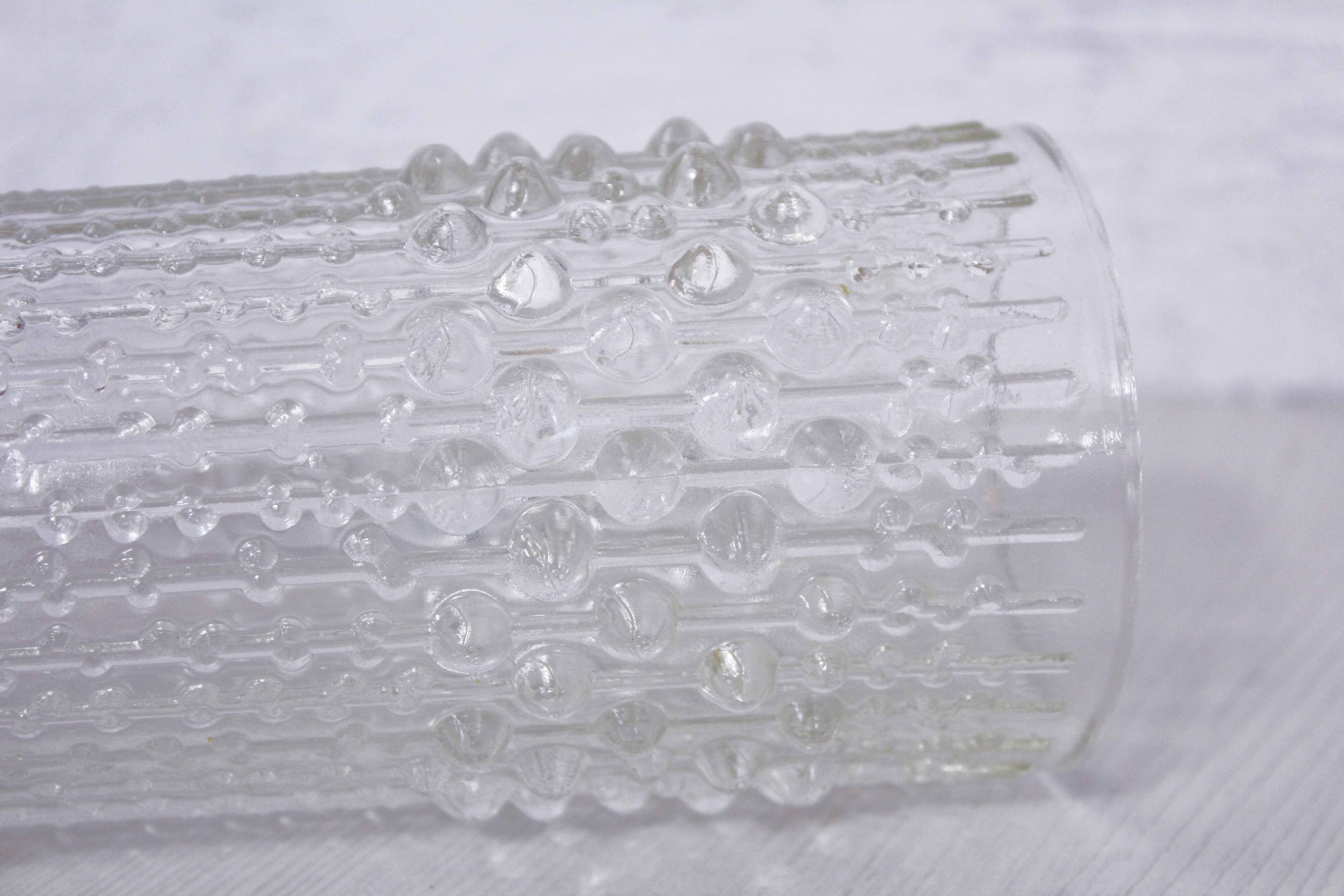 Vase "candle wax" Sklo Union 1970