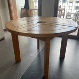 Table en bois d’orme Maison Regain