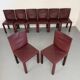 Set of 8 Arcadia chairs designed by Paolo Piva for B&B Italia from the 1980s.
