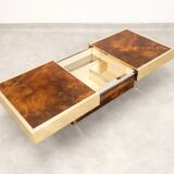 Cofee table with hidden bar by Maison Lancel