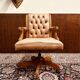 English Classic President Chair light brown Office chair