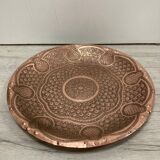 Copper oriental tray