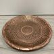Copper oriental tray