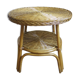 Table ronde en rotin
