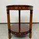 Empire side table inlaid around 1800