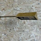 60s 70s wall lamp articulated brass Relco Made in Italy Design
