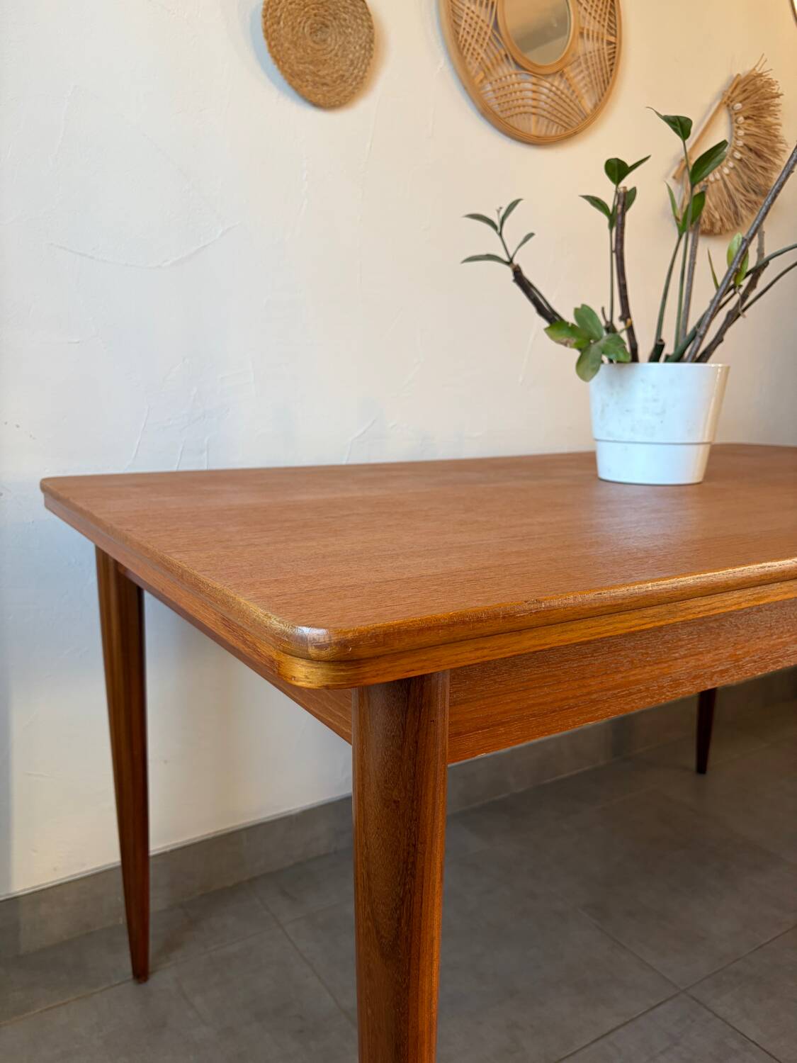Danish table from the 1960s (very large when extended)