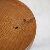 Tripod stool. Wood. France, circa 1950