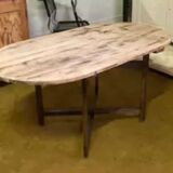 Raw wood table