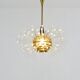 Lustre Bakalowits Miracle Sputnik in brass with crystal glass rods, 1960s