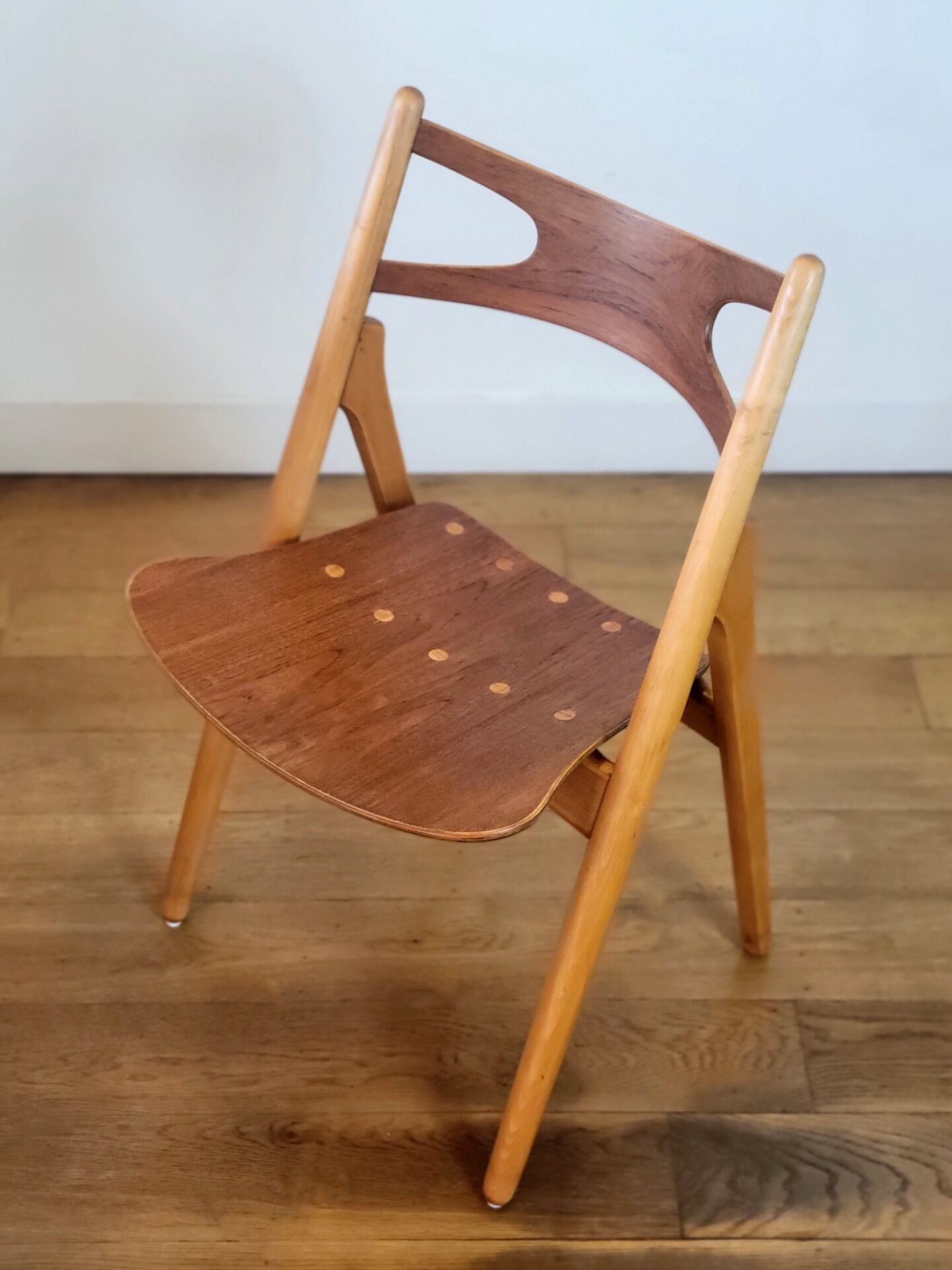Set of five CH29 Sawbuck chairs by Hans J. Wegner for Carl Hansen & Søn
