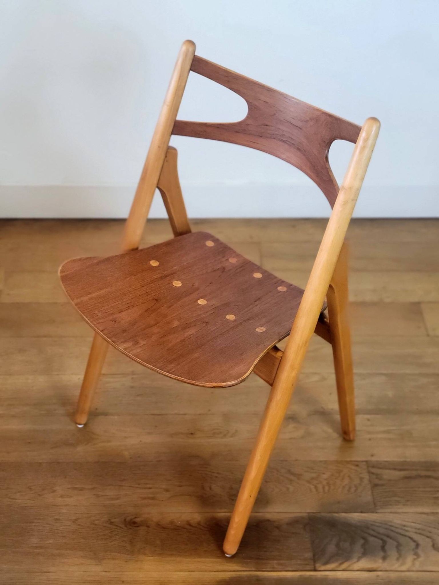 Set of five CH29 Sawbuck chairs by Hans J. Wegner for Carl Hansen & Søn