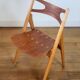 Set of five CH29 Sawbuck chairs by Hans J. Wegner for Carl Hansen & Søn