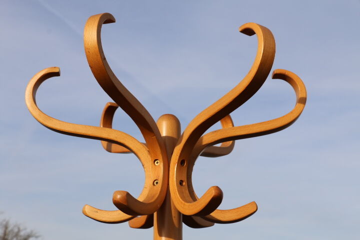 Portemanteau perroquet Baumann hêtre clair