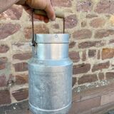 3 Vintage aluminium old milk pot 1950